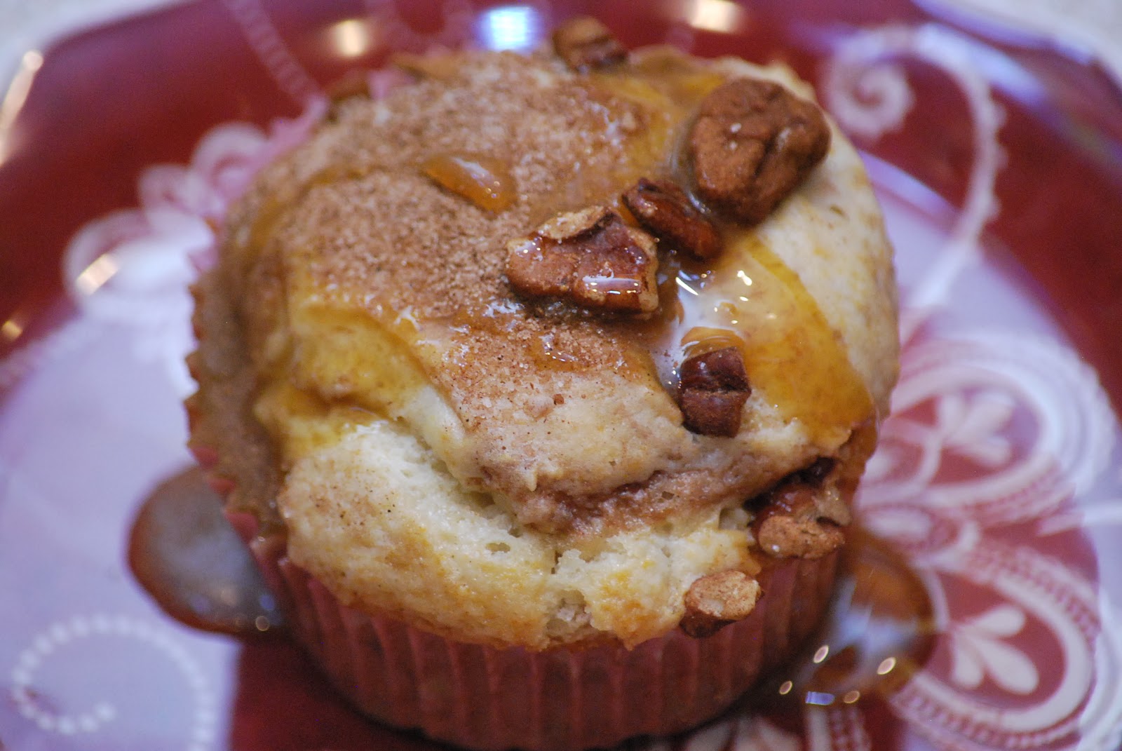 My story in recipes Caramel Banana Muffins