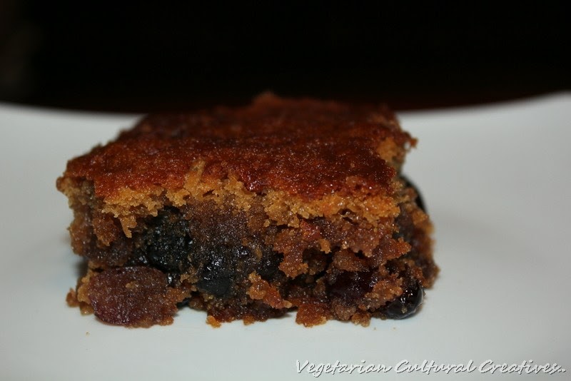 Eggless Christmas Fruit Cake