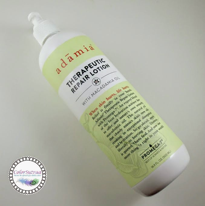 ADAMIA Therapeutic Repair Lotion Review ColorSutraa