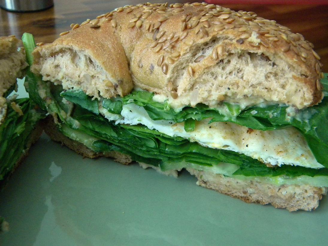 Hot Mess Cooking Best EVER Bagel Sandwich