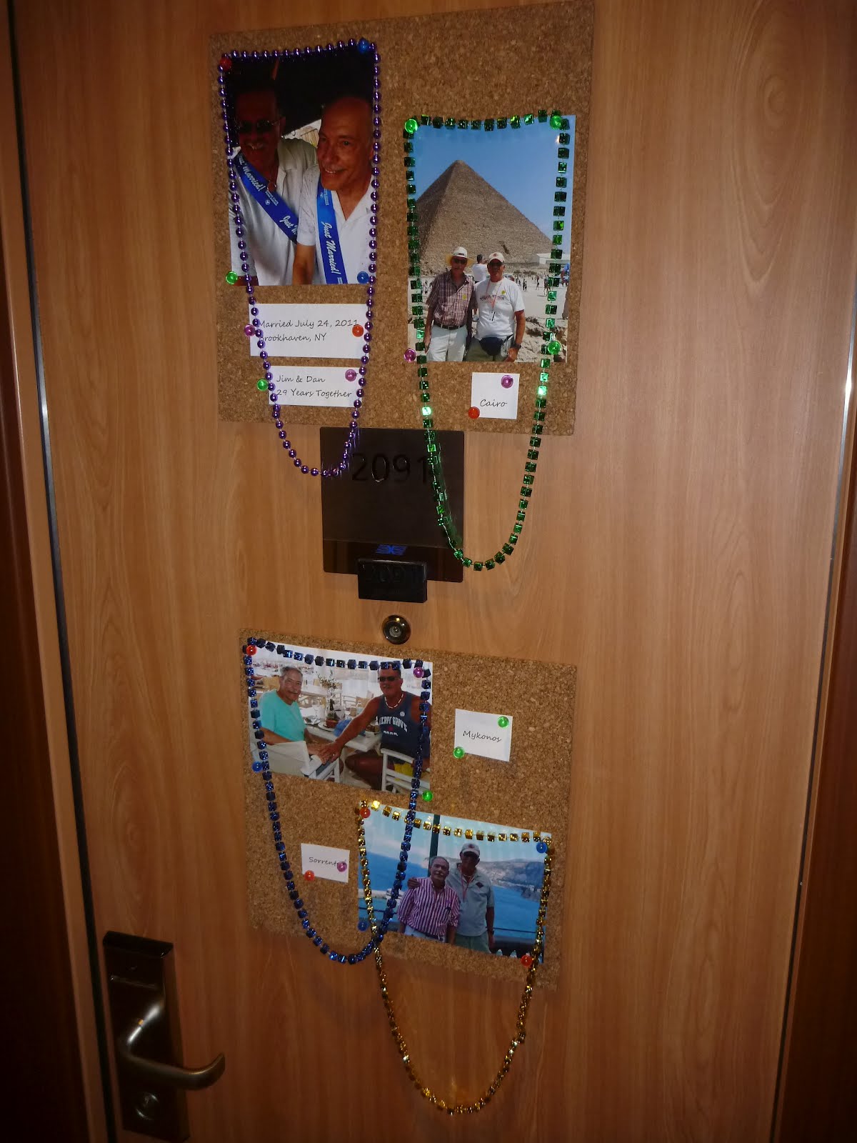 Hard To Port By Jim Kelly Evans Personalized Cabin Door