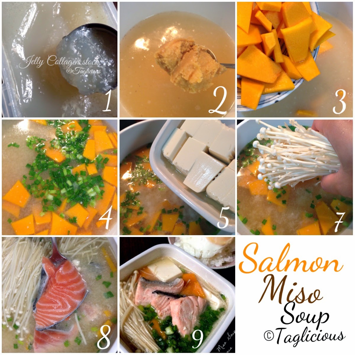 TAGlicious Salmon Miso Soup