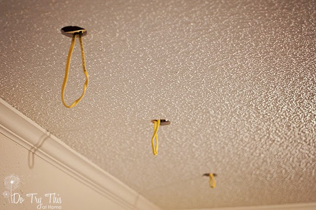 kitchen renovation diy ceiling lighting