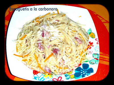 Espaguetis A La Carbonara &#8220;full Italy&#8221;