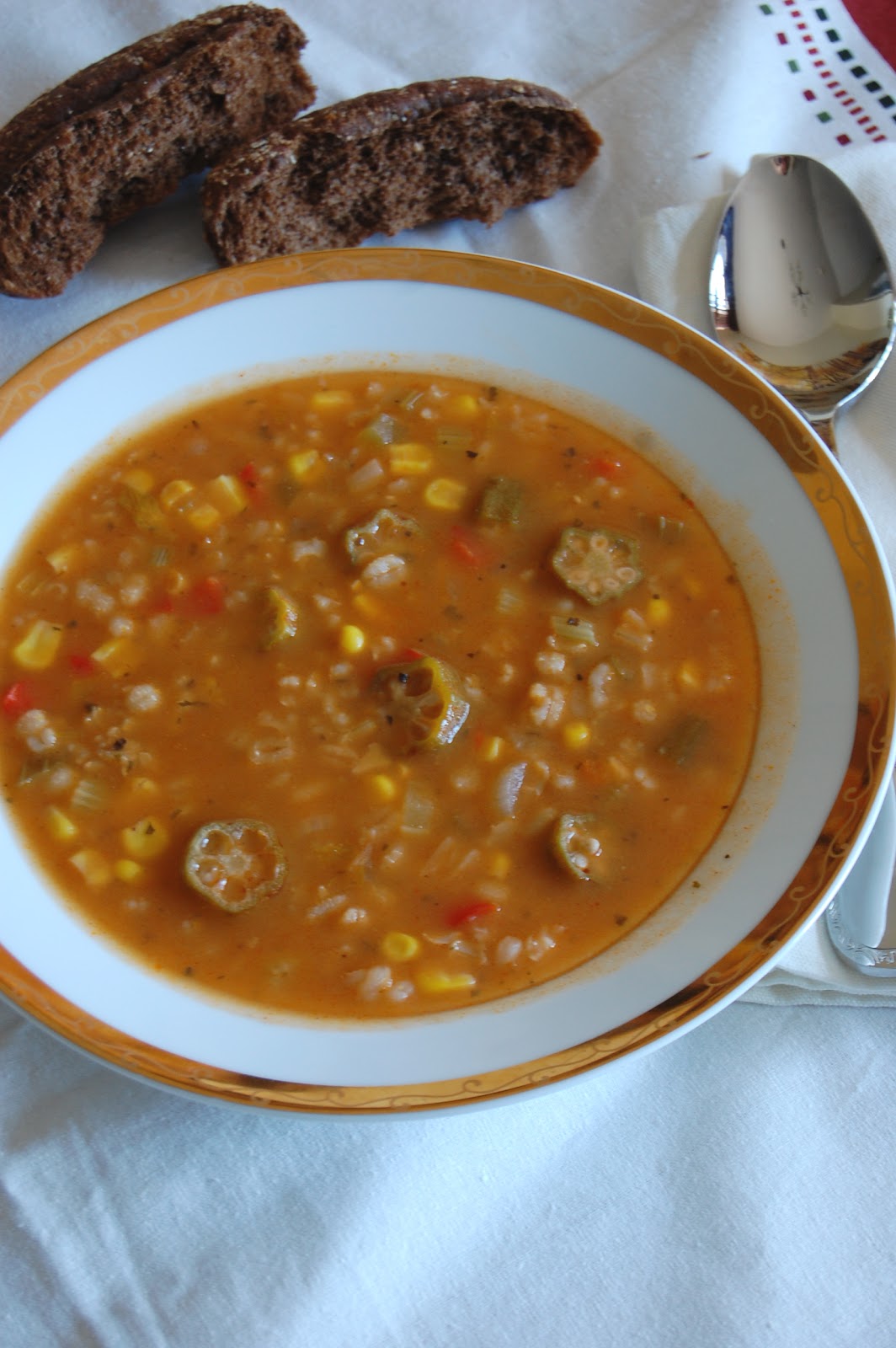 One Sunny Home Okra Vegetable Soup