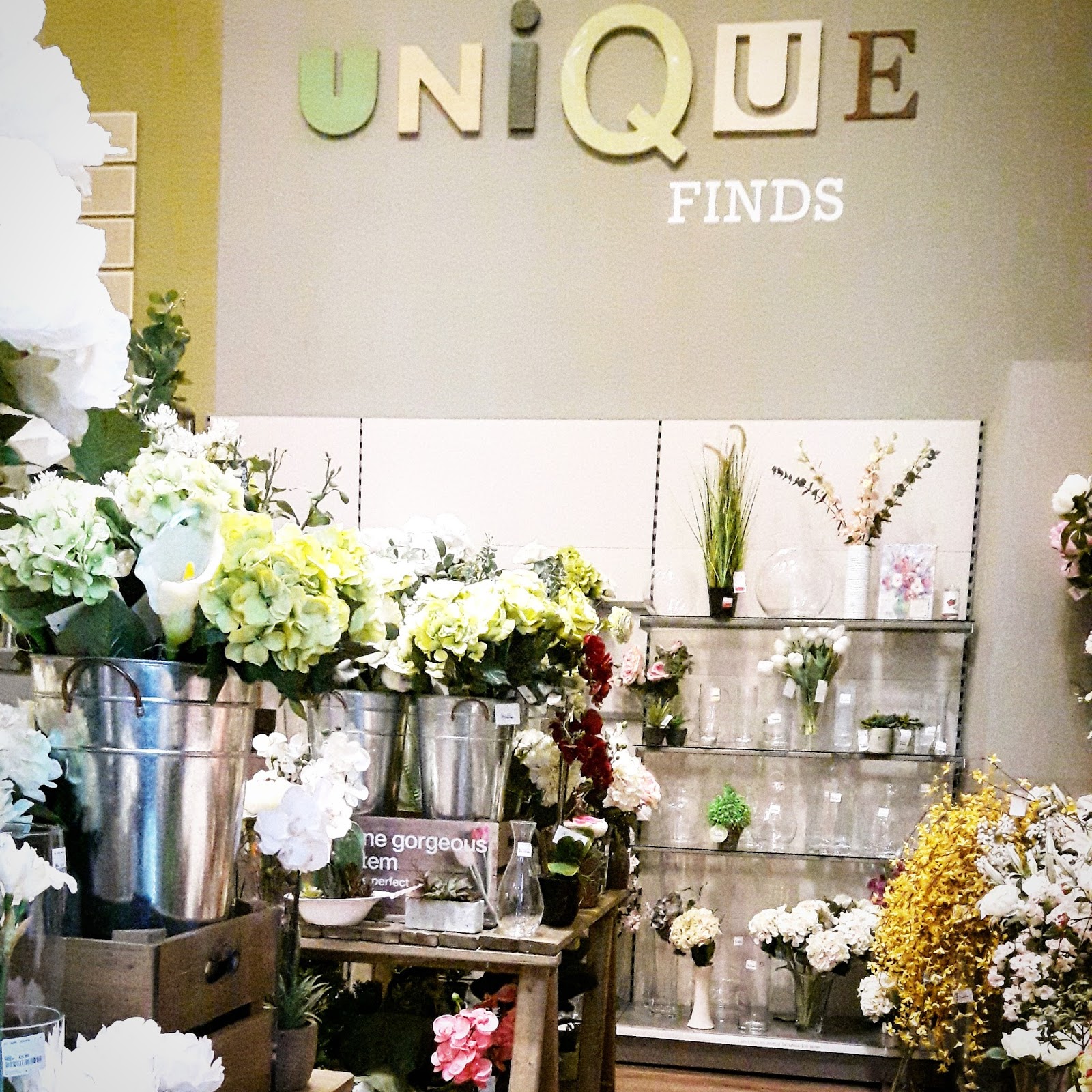 Wafflemama. The HomeSense Faux Flower Market