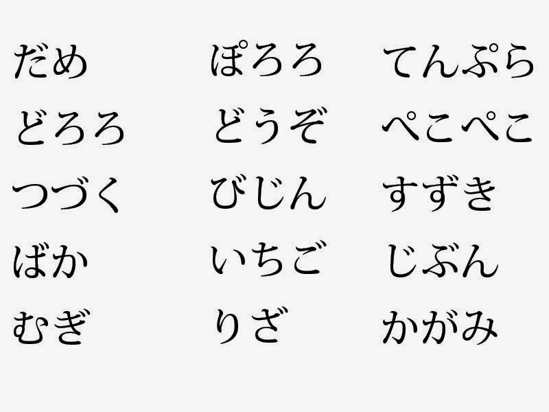 Watashi, ne... Hiragana ตัวอักษรญี่ปุ่น"แท้"
