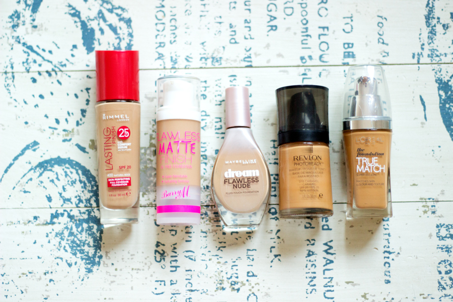 FashStyleLiv Drug Store Foundations Review/Roundup