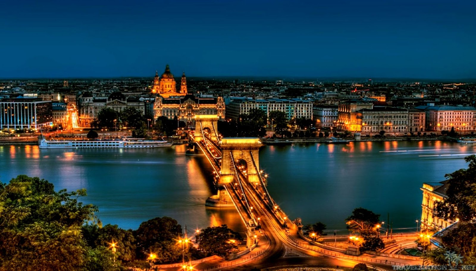 Budapest City at Night Budapest City at Night