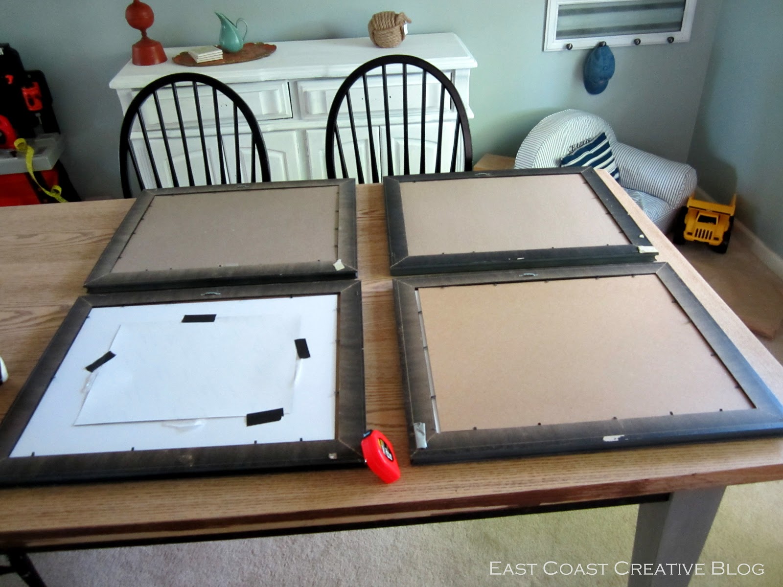 How To Hang Pictures in a Grid {Tutorial}