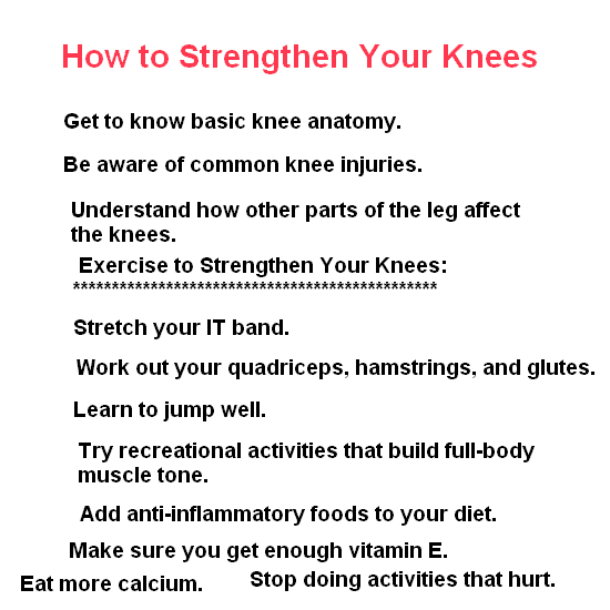 the best way to Strengthen Your Knees