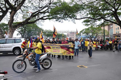 sarawak independence day walk