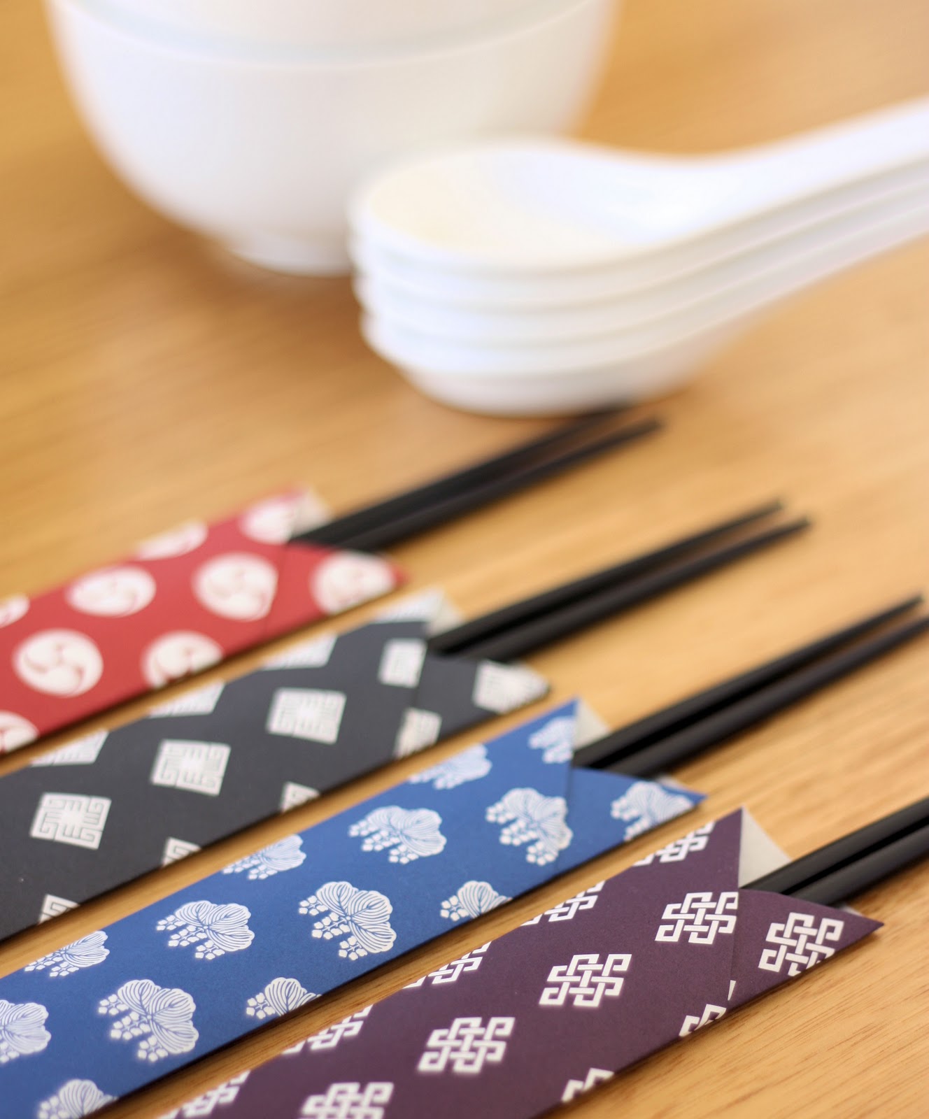 Chopstick Wrappers A Spoonful of Sugar