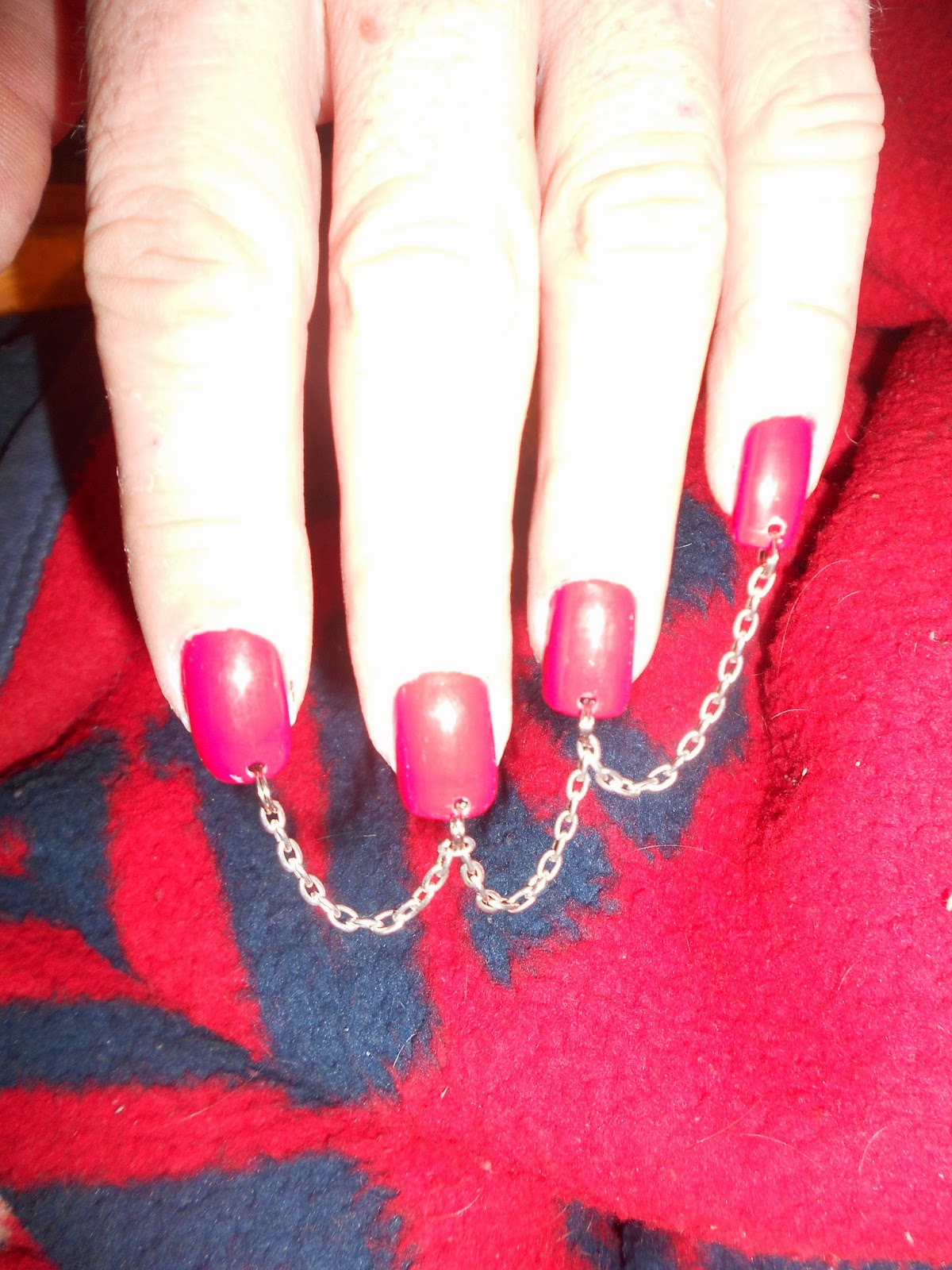 Lacquer Man CHAINED Nails!!