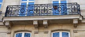 balcon du 31 quai de Bourbon à Paris