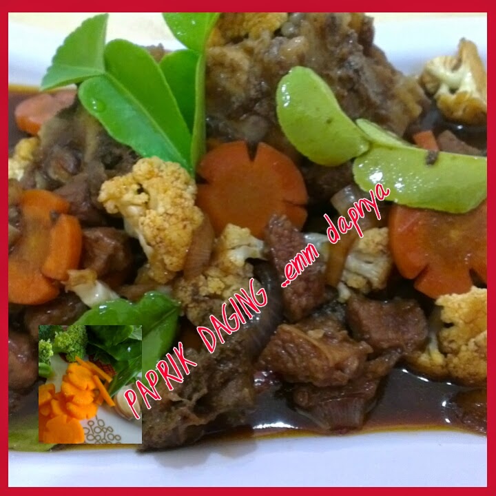 CAHAYA HIDUPKU RESEPI PAPRIK DAGING.... emmm dapnya )