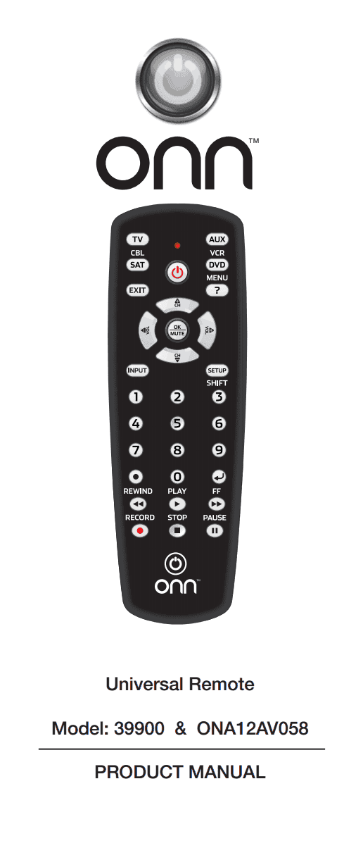 How To Program A Onn Tv Remote