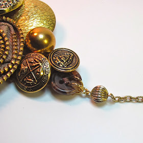 button jewelry necklace diy blukatkraft