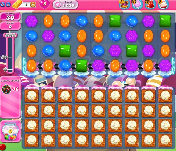 Candy Crush Saga 1230 Candy Crush Saga 1230