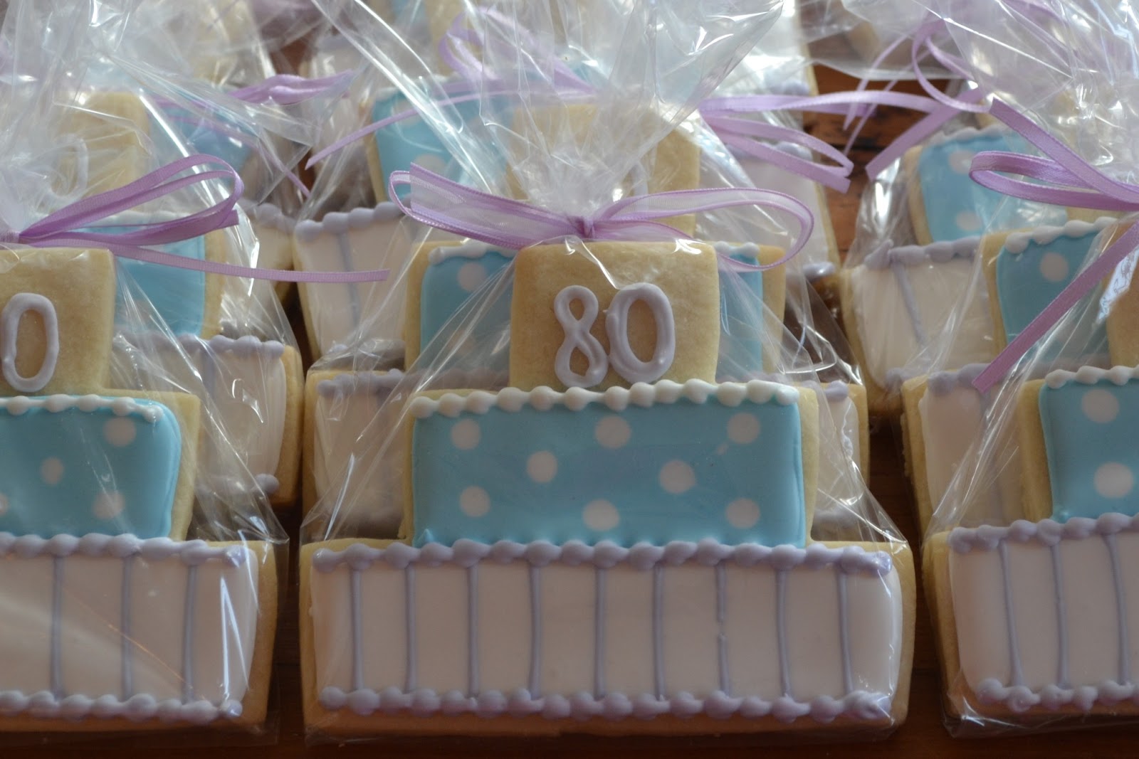 jackandy cookies 80th Birthday Favors