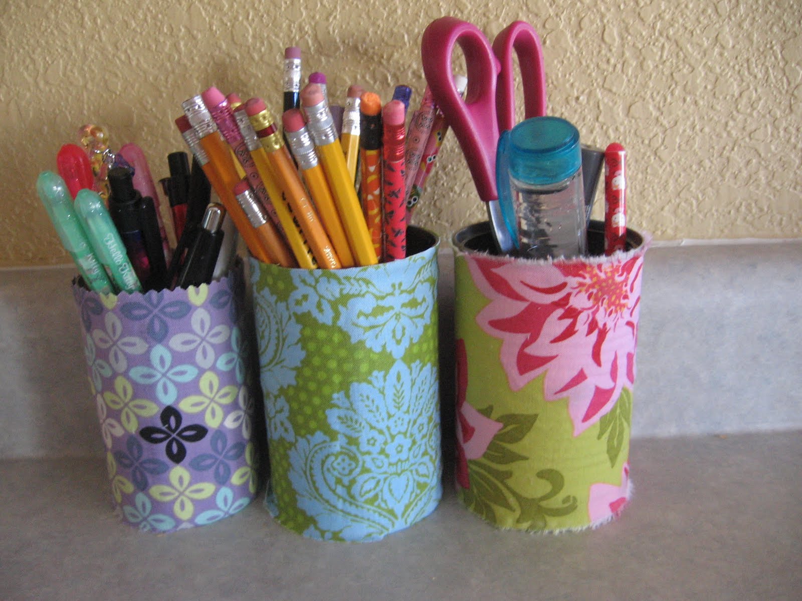 Homemade Pen Holder