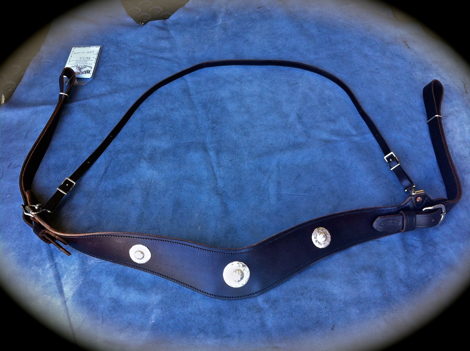 Buckaroo Leather Horse Tack, Use, Care and Maintenance A Breast Collar That Trigger Wore