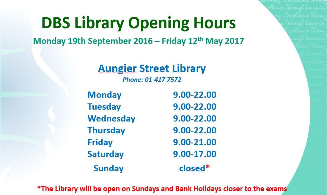 DBS Library Blog Keep up to date with the Library