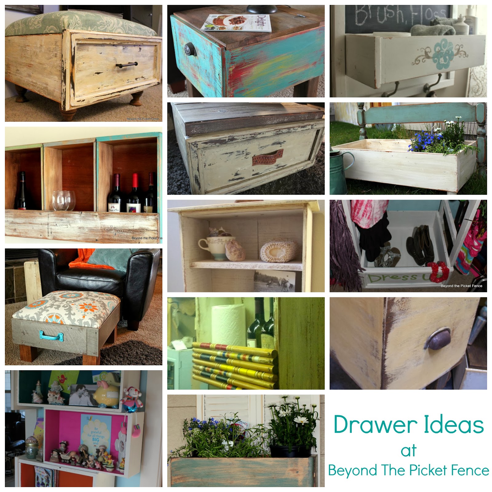 Beyond The Picket Fence Projects Galore With Drawers