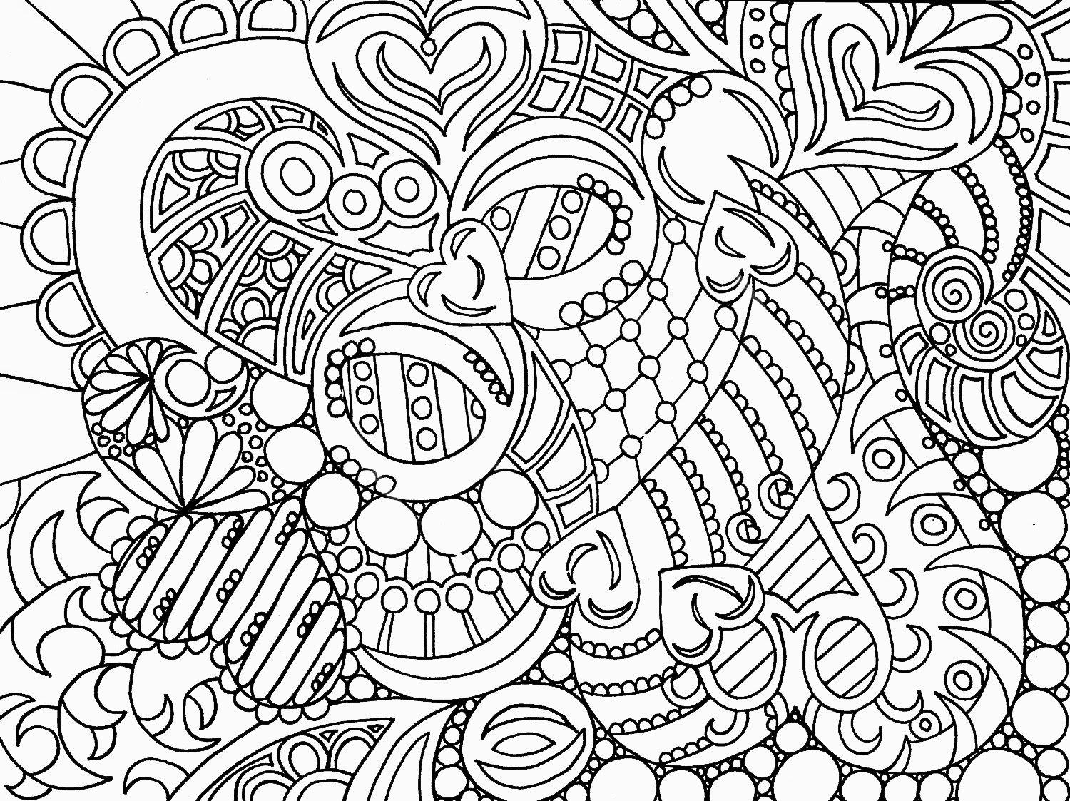 Abstract Art | HD Coloring Pages for Adult