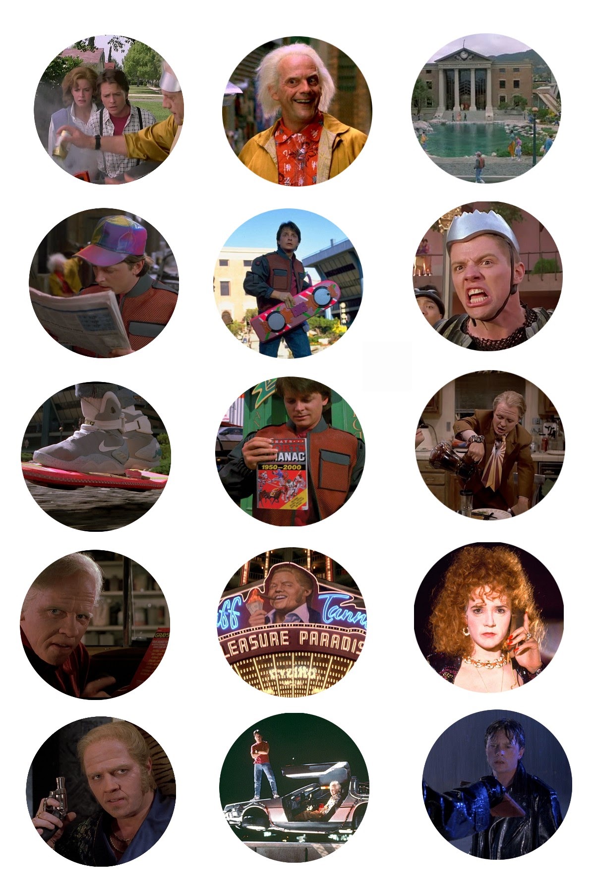 Free Bottle Cap Images Back to the Future 1" free bottle cap images