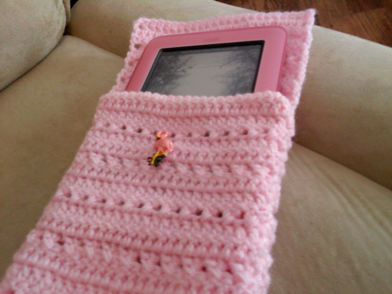 The Crafty Flamingo: E-Reader Case