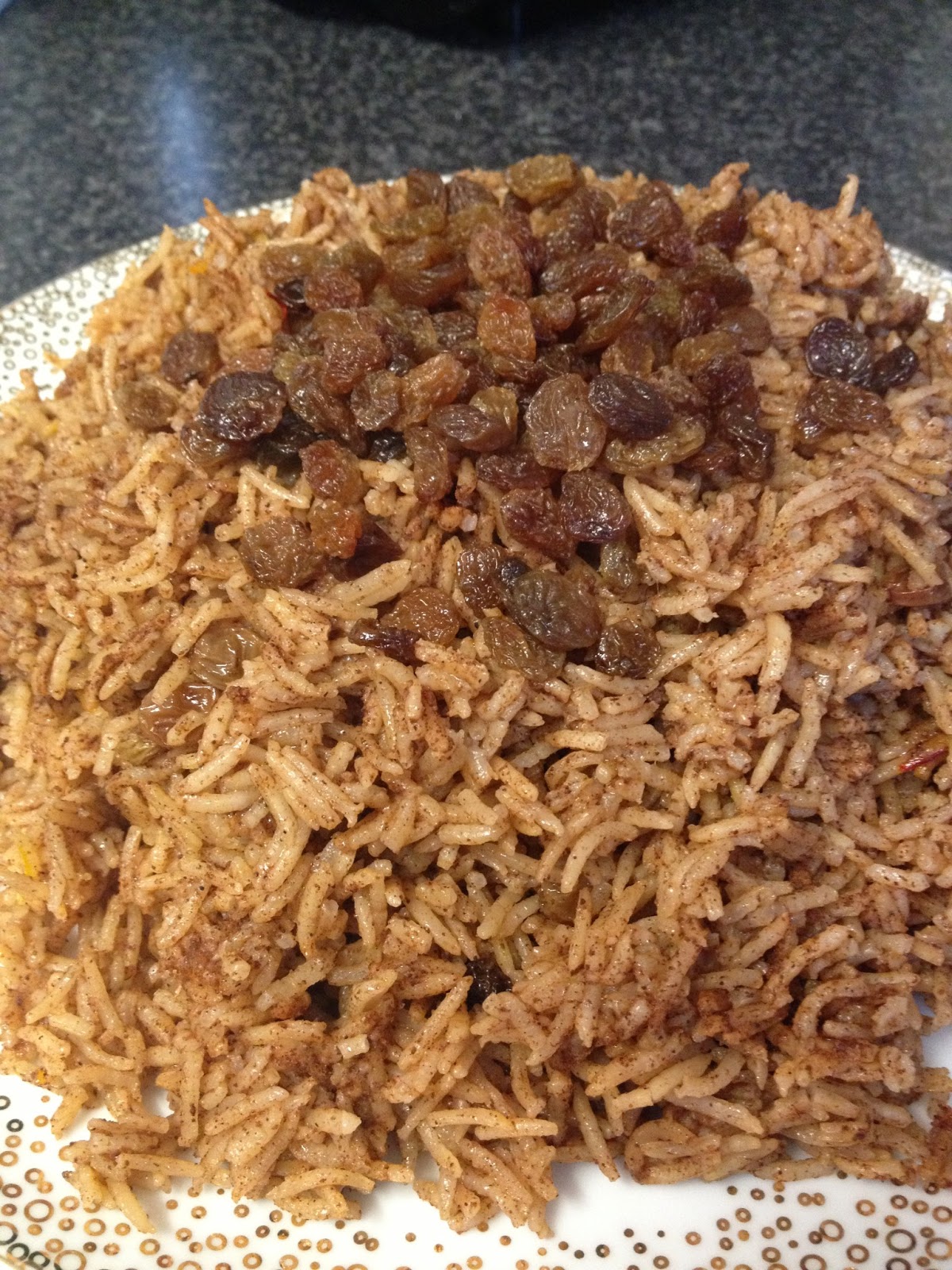 nosaibasfood ) Raisin rice