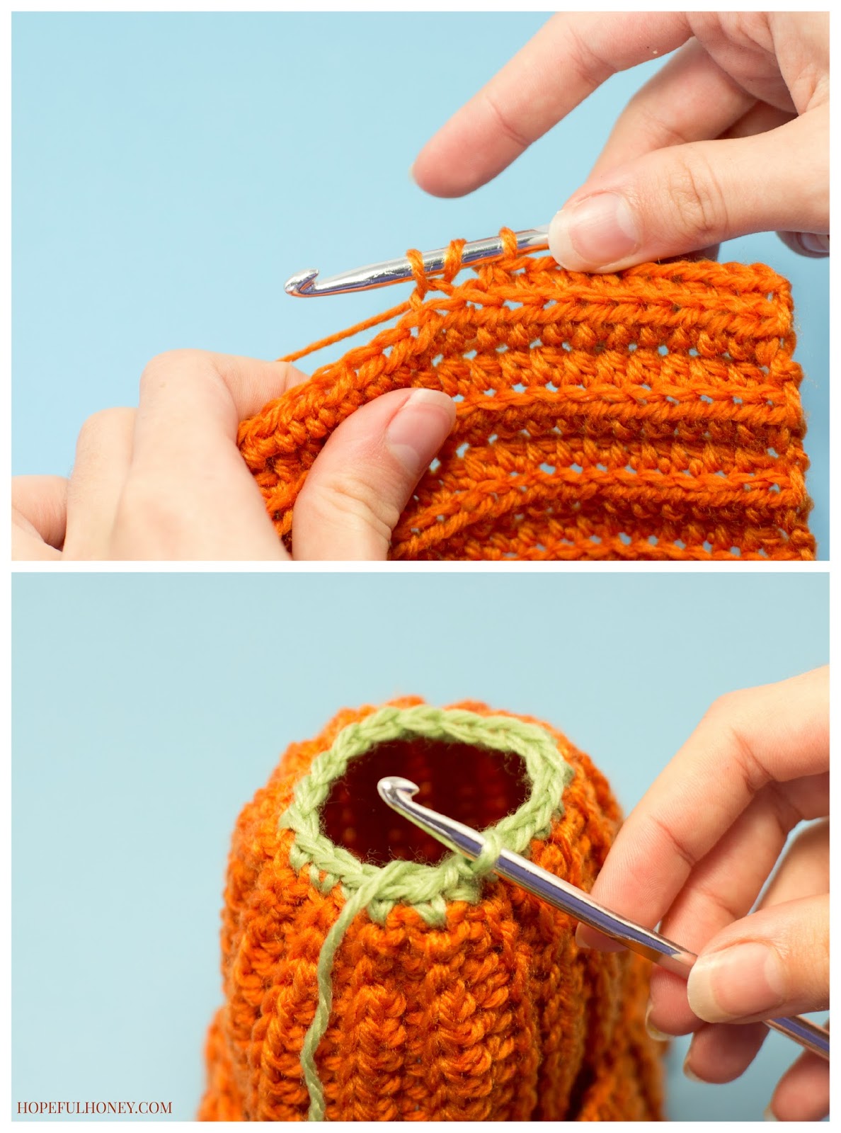 Hopeful Honey Craft, Crochet, Create: Newborn Pumpkin ...