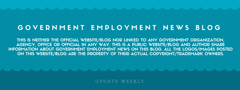 Government Employment News Blog