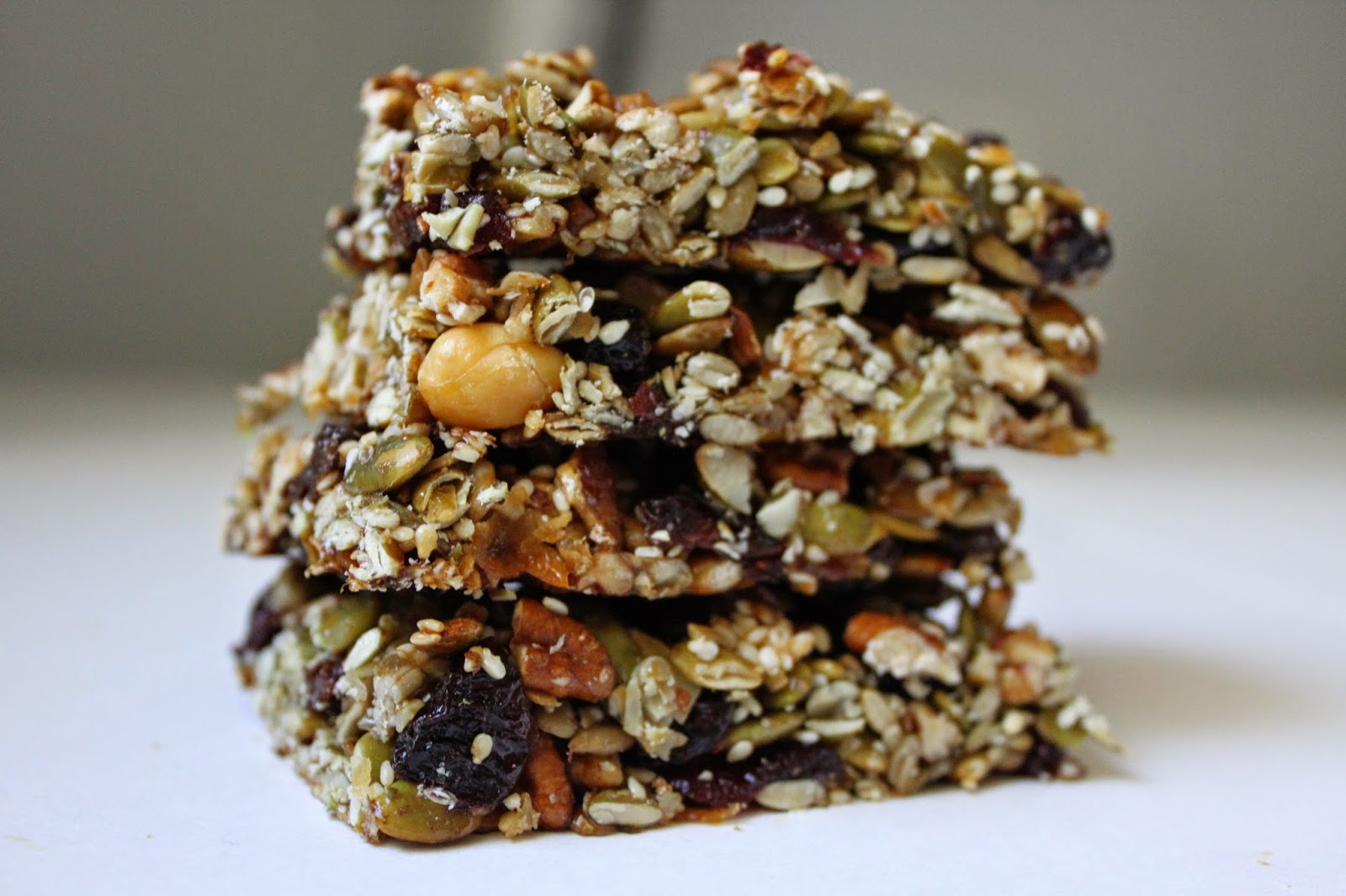 Home Made Healthy Granola Bars with Pumpkin Seeds Fashion For Real People