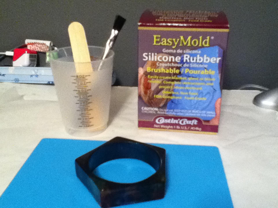 Resin Jewelry How to make a blanket mold with EasyMold Silicone Rubber