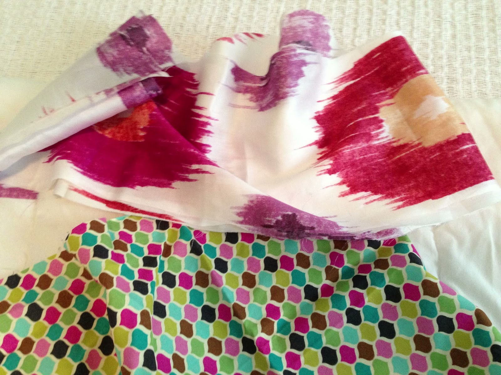 peter dunham fig leaf fabric (HomeGoods version) Design Post Interiors