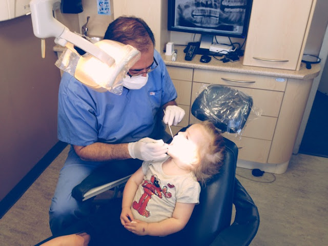 Toddler at the Dentist