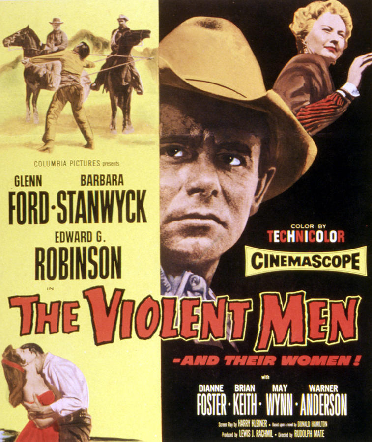 The Violent Men (1955) - Glenn Ford Barbara Stanwyck