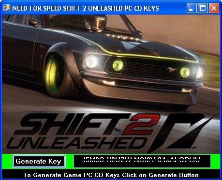 Nfs Shift 2 Serial Number Pc