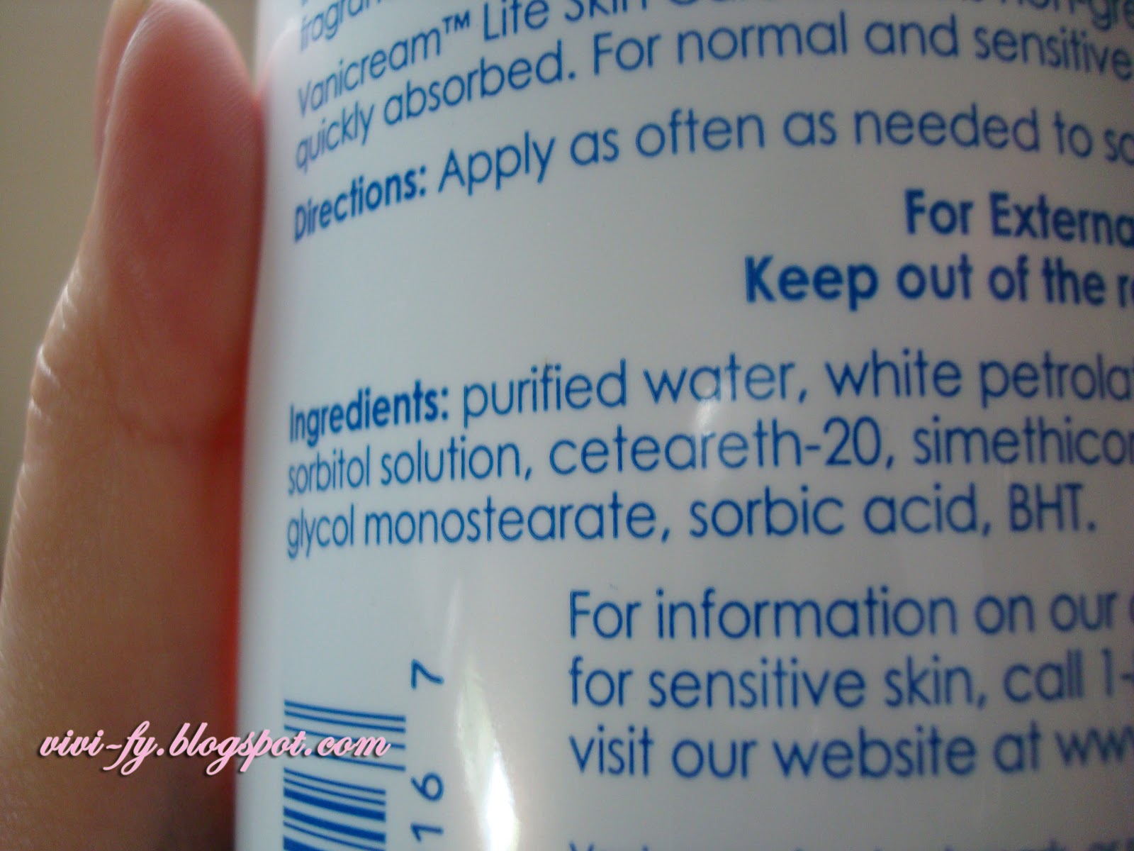Vivify Review Vanicream Lite Lotion