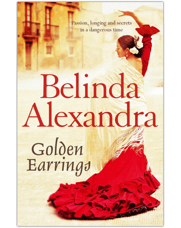 Golden Earrings Belinda Alexandra