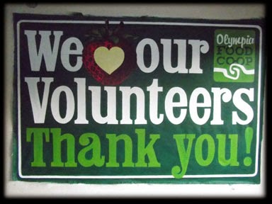 "We Love our Volunteers"