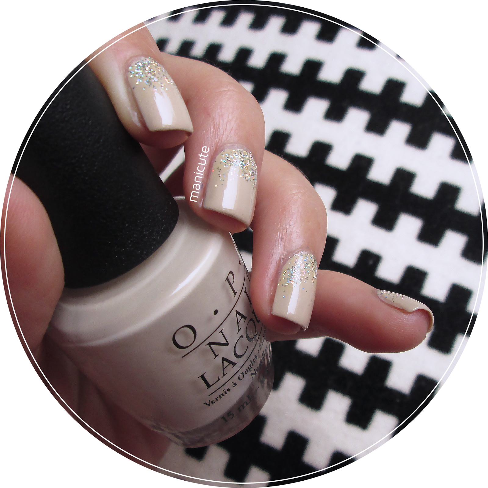 OPI you're so vain-illa swatch