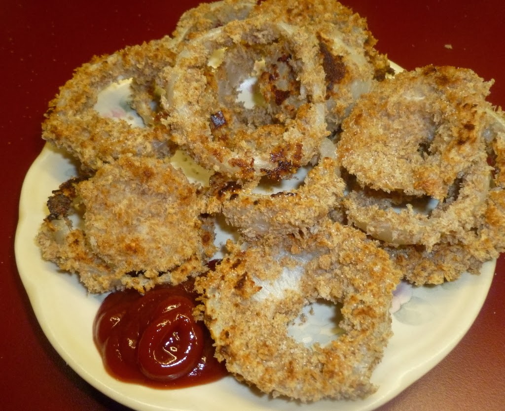 Growing in Grace Baked Panko Onion Rings