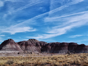 Wind sculpted mountains