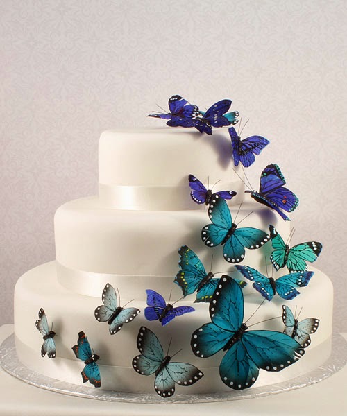 Butterfly Wedding Cake Wedding Stuff Ideas
