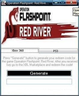 Operation Flashpoint Red River Key Generator