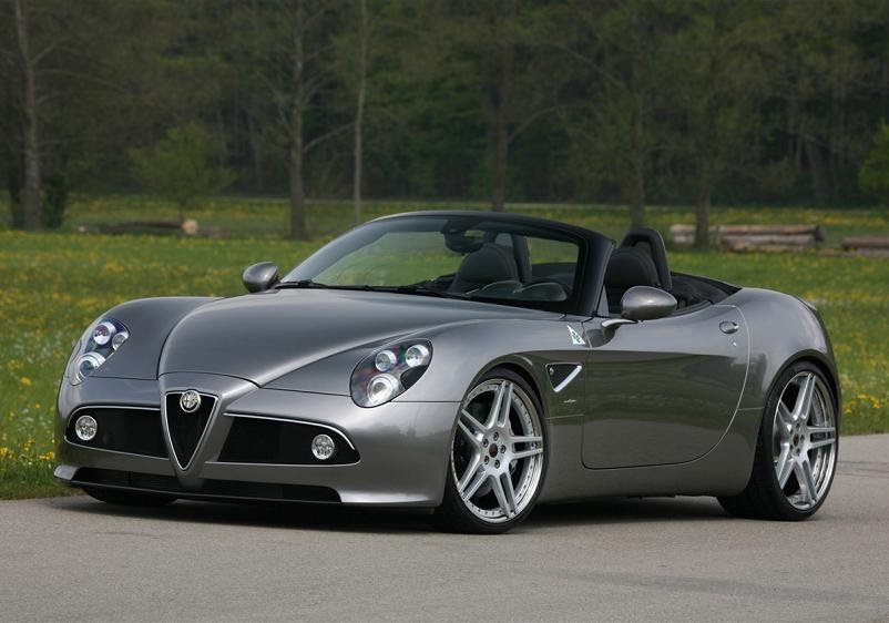 Ezinecar 2011 Novitec Alfa Romeo 8c Spider
