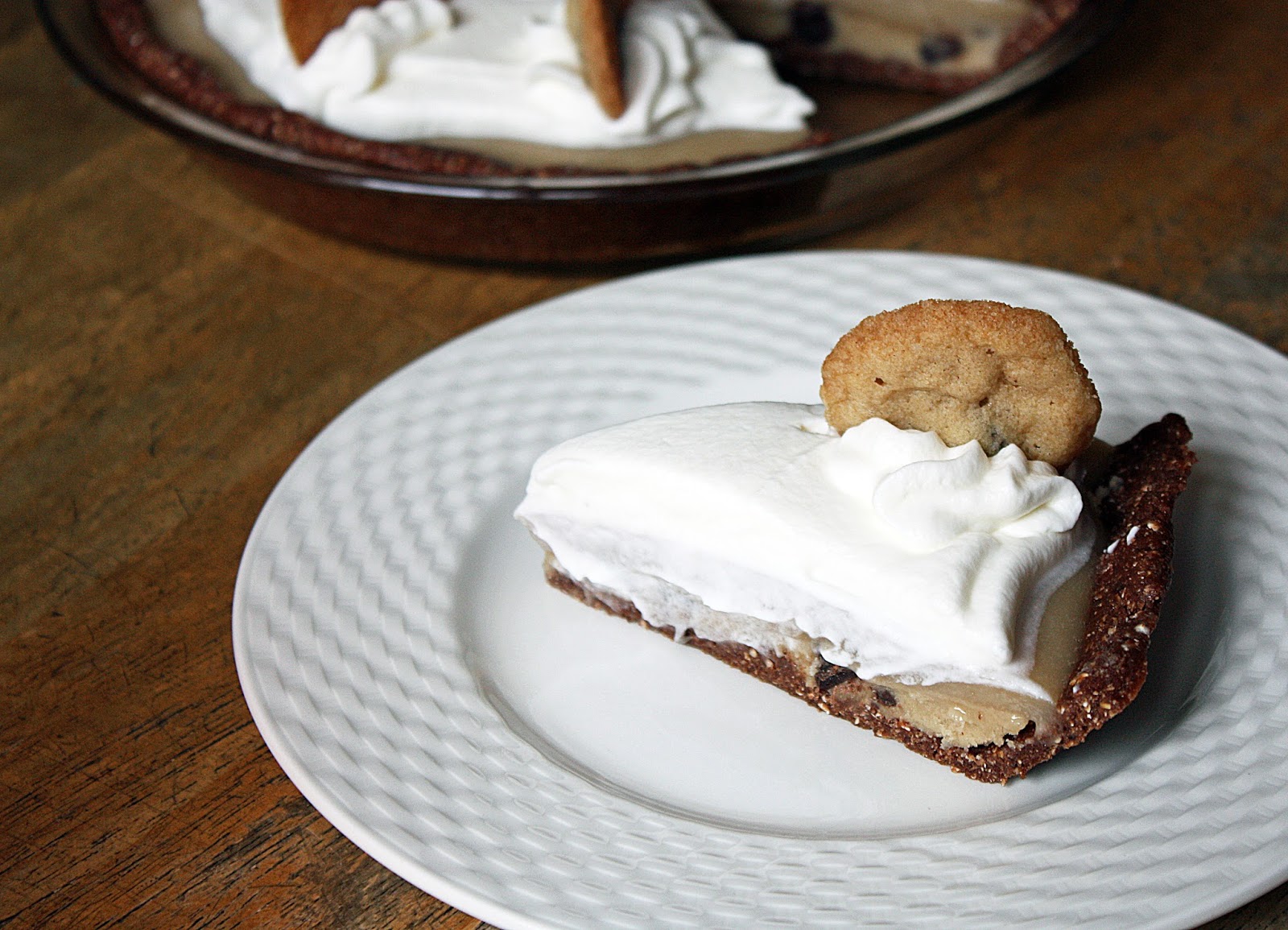 Chocolate chip cookie dough cream pie How to Philosophize with Cake